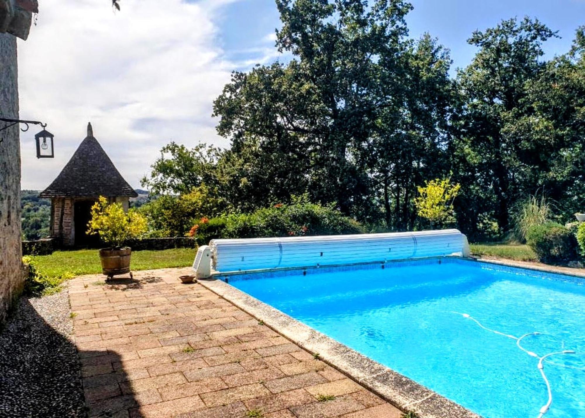 Ferme Du Moulin De Pailleres, Vue Panoramique, Piscine - Ideal 4 A 5 Personnes Galapian 外观 照片