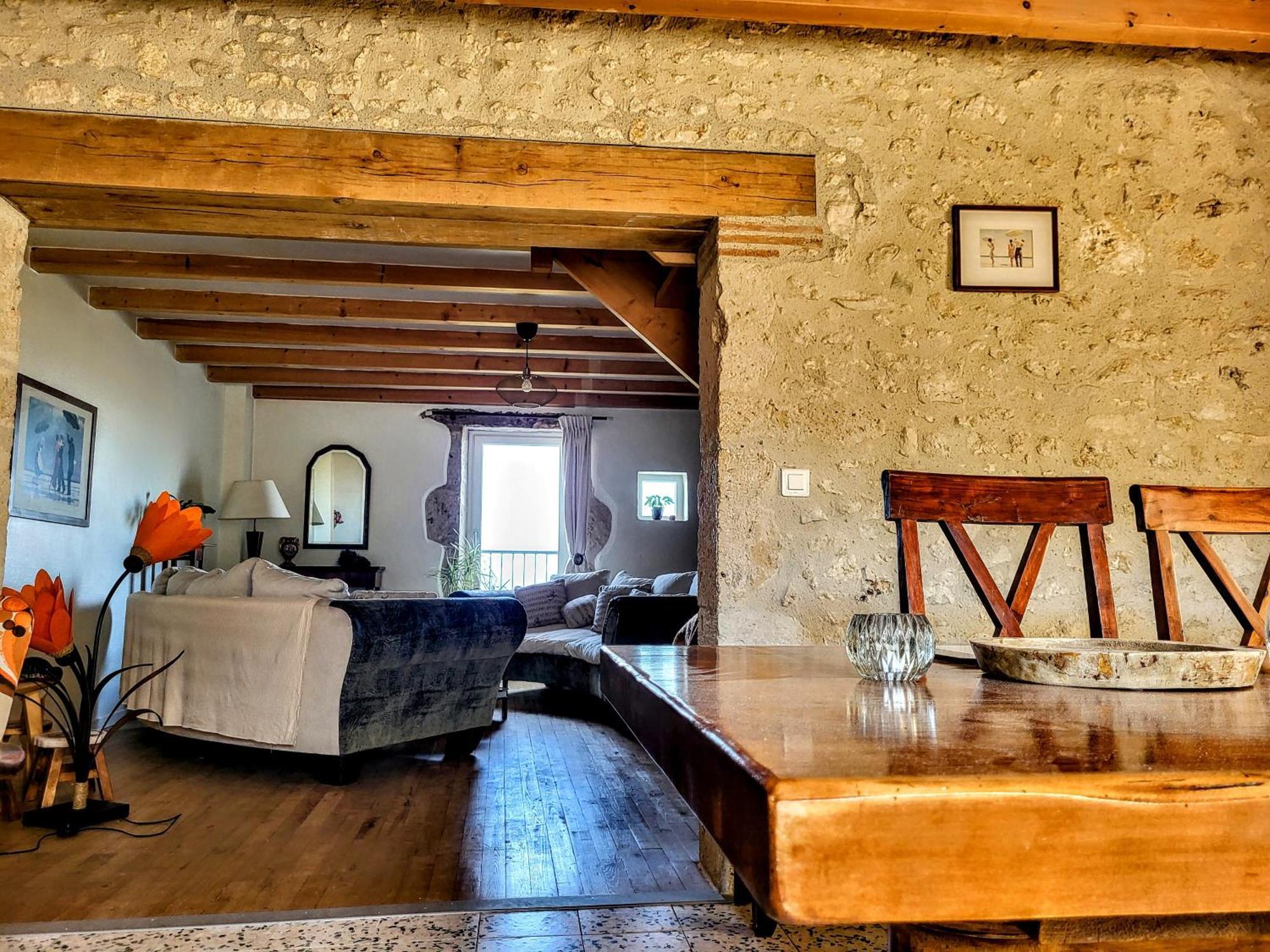 Ferme Du Moulin De Pailleres, Vue Panoramique, Piscine - Ideal 4 A 5 Personnes Galapian 外观 照片