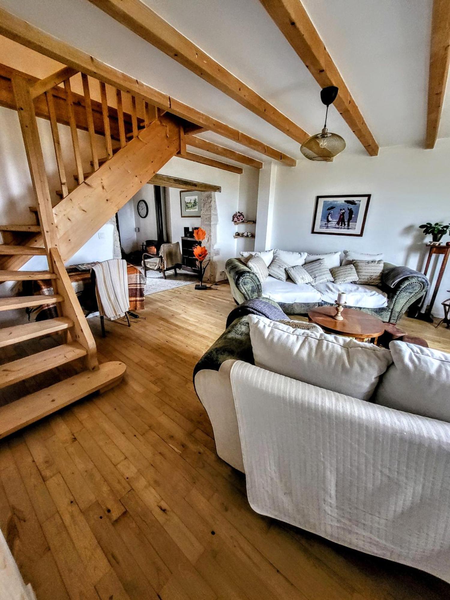 Ferme Du Moulin De Pailleres, Vue Panoramique, Piscine - Ideal 4 A 5 Personnes Galapian 外观 照片